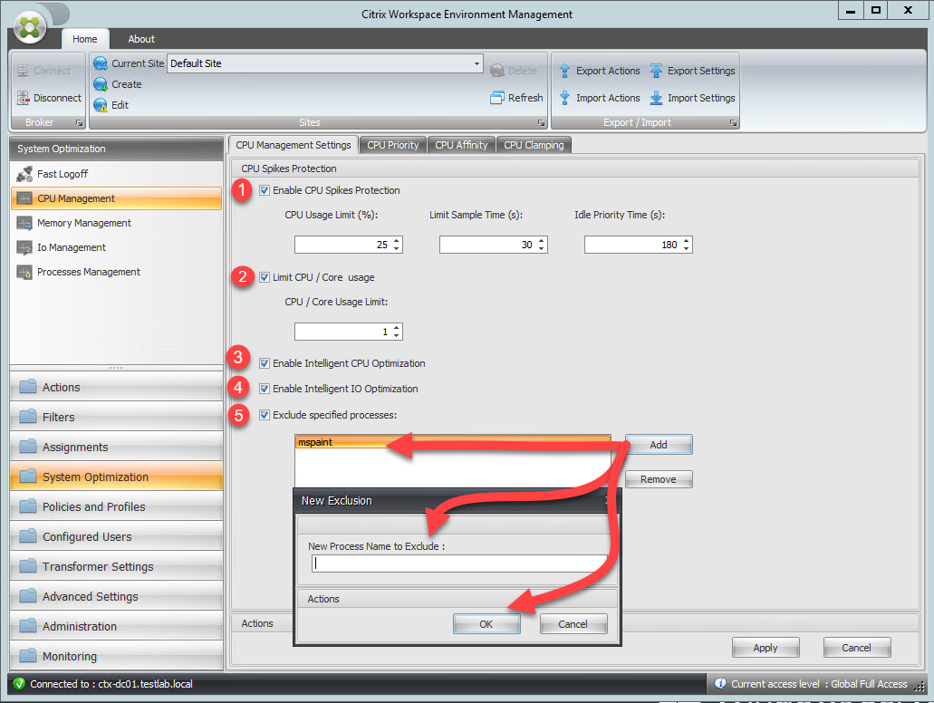 CPU Management