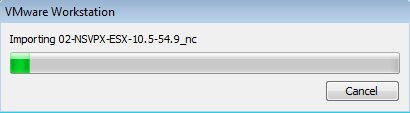 Importstatus-NetScaler-VPX-VMWareWorkstation
