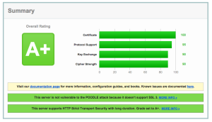 Citrix Netscaler Gateway SSL work finished - A+ Ranking