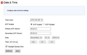 Citrix CloudBridge set ntp and time zone