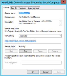 Reload Tomcat Config via Serice-Restart